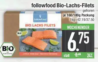 E-Center followfood Bio-Lachs-Filets Angebot