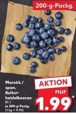 Kaufland Marokk./span. Kulturheidelbeeren Angebot