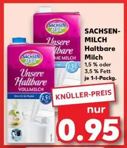 Kaufland SACHSEN-MILCH Haltbare Milch Angebot