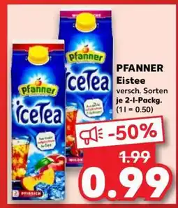 Kaufland Pfanner Eistee Angebot