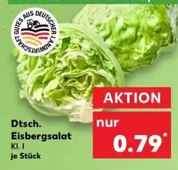 Kaufland Dtsch. Eisbergsalat Angebot