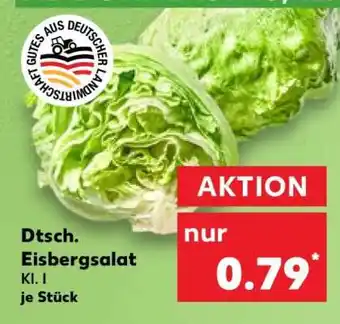 Kaufland Dtsch. Eisbergsalat Angebot