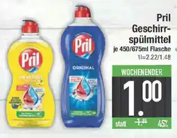 E-Center Pril Geschirr- spülmittel Angebot