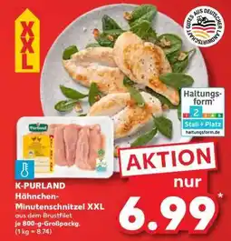 Kaufland K-PURLAND Hähnchen-Minutenschnitzel XXL Angebot