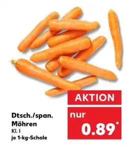 Kaufland Dtsch./span. Möhren Angebot