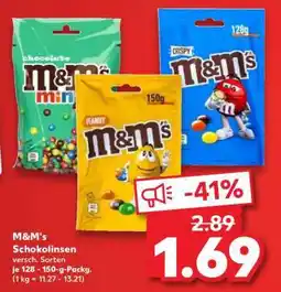Kaufland M&M's Schokolinsen Angebot