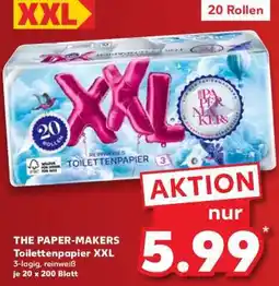 Kaufland THE PAPER-MAKERS Toilettenpapier XXL Angebot