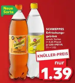 Kaufland SCHWEPPES Erfrischungsgetränk Angebot