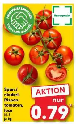 Kaufland Span./niederl. Rispentomaten, lose Angebot