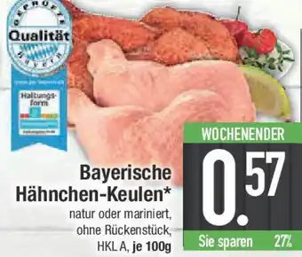 E-Center Bayerische Hähnchen-Keulen Angebot