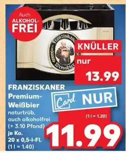 Kaufland FRANZISKANER Premium- Weißbier Angebot