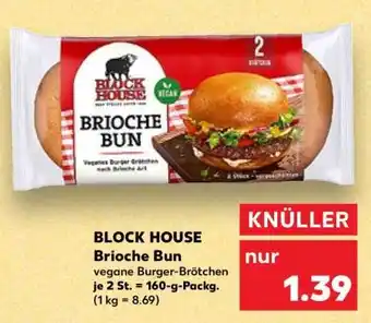 Kaufland BLOCK HOUSE Brioche Bun Angebot