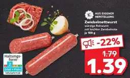 Kaufland Zwiebelmettwurst Angebot
