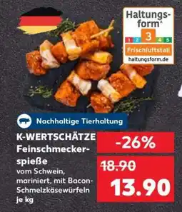 Kaufland K-WERTSCHÄTZE Feinschmeckerspieße Angebot