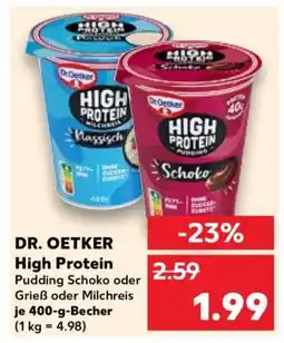 Kaufland Dr. Oetker High Protein Angebot