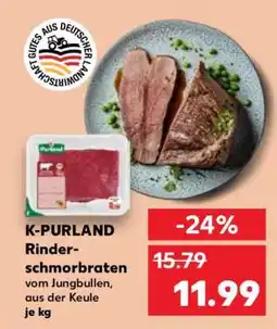 Kaufland K-PURLAND Rinderschmorbraten Angebot