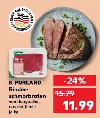Kaufland K-PURLAND Rinderschmorbraten Angebot