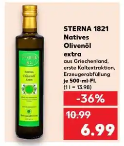 Kaufland STERNA 1821 Natives Olivenöl extra Angebot