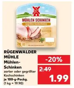 Kaufland RÜGENWALDER MÜHLE Mühlen-Schinken Angebot