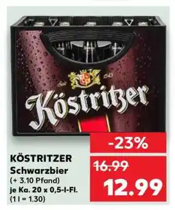 Kaufland KÖSTRITZER Schwarzbier° Angebot
