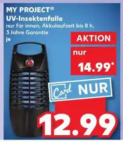 Kaufland MY PROJECT UV-Insektenfalle Angebot