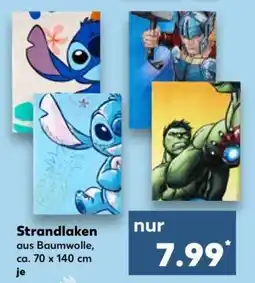 Kaufland Strandlaken Angebot