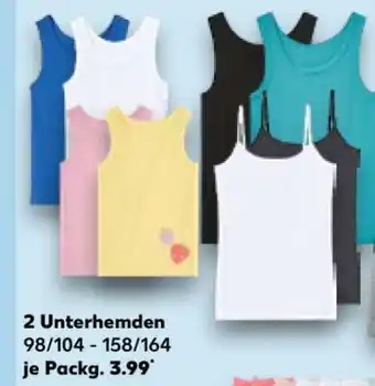Kaufland 2 Unterhemden Angebot
