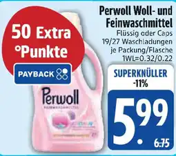 Edeka Perwoll Woll- und Feinwaschmittel Angebot