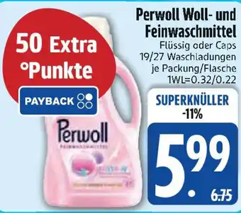 Edeka Perwoll Woll- und Feinwaschmittel Angebot