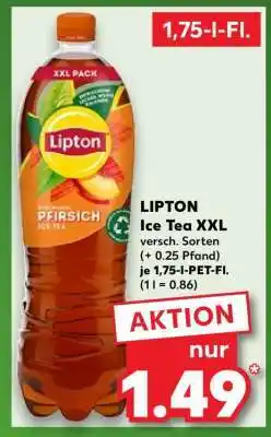 Kaufland LIPTON Ice Tea XXL Angebot