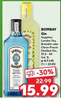 Kaufland Bombay Gin Angebot