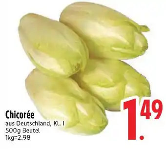 Edeka Chicorée Angebot