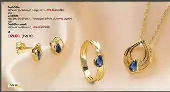 Globus Gold-collier Oder Ring Oder Ohrschmuck Angebot