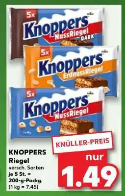 Kaufland Knoppers Riegel Angebot