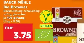 Kaufland BAUCK MÜHLE Bio-Brownies Angebot