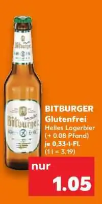 Kaufland BITBURGER Glutenfrei Angebot
