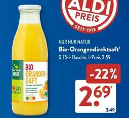Aldi Süd Bio-Orangendirektsaft Angebot