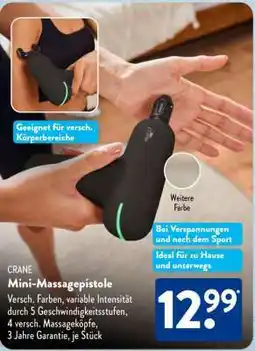 Aldi Süd Mini-Massagepistole Angebot