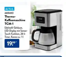 Aldi Süd AMBIAO Thermo-Kaffeemaschine TCM-1 Angebot