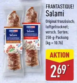 Aldi Nord FRANTASTIQUE! Salami Angebot