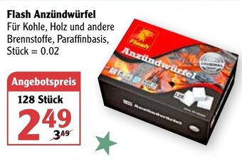 Globus Flash Anzündwürfel Angebot