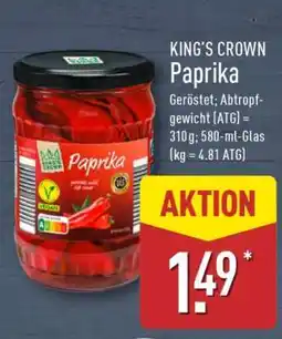Aldi Nord KING'S CROWN Paprika Angebot