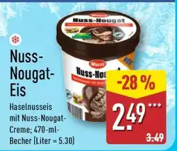 Aldi Nord Nuss-Nougat-Eis Angebot