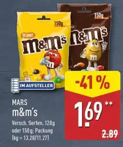 Aldi Nord MARS m&m’s Angebot
