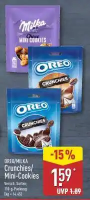 Aldi Nord OREO/MILKA Crunchies/Mini-Cookies Angebot