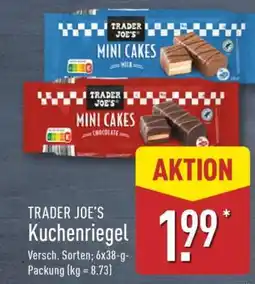Aldi Nord TRADER JOE’S Kuchenriegel Angebot