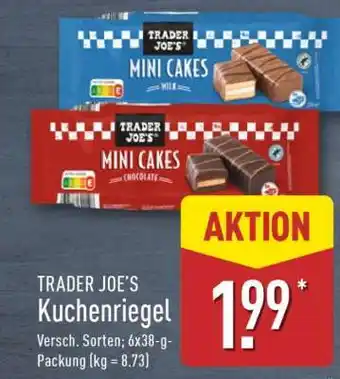 Aldi Nord TRADER JOE’S Kuchenriegel Angebot