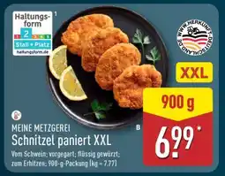 Aldi Nord Schnitzel paniert XXL Angebot