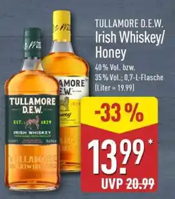 Aldi Nord TULLAMORE D.E.W. Irish Whiskey/Honey Angebot