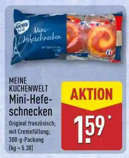 Aldi Nord MEINE KUCHENWELT Mini-Hefeschnecken Angebot